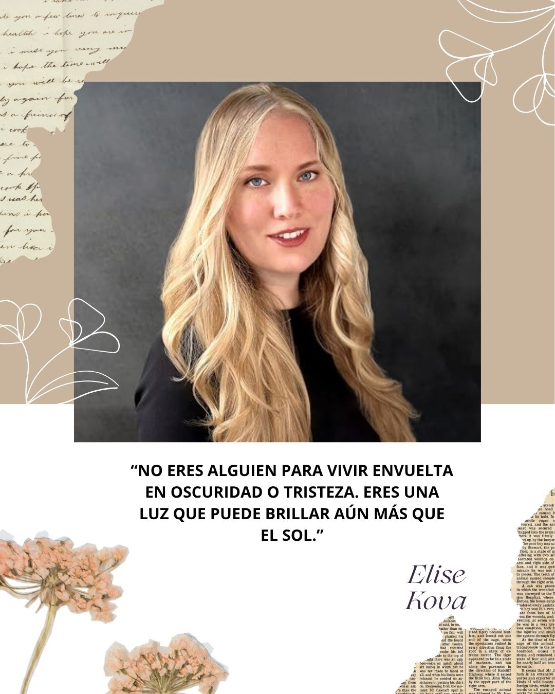 Escritora de la semana
